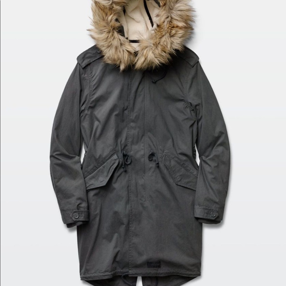 Aritzia Autonomy Parka Coat Utility Jacket - Picture 1 of 7